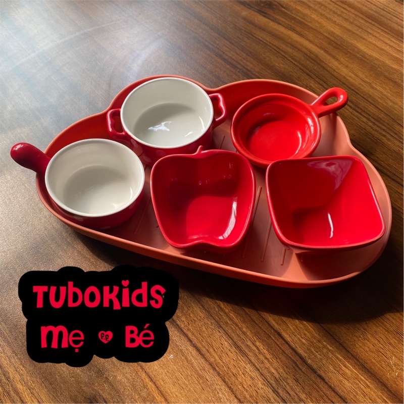 Chén sứ ăn dặm cho bé ăn dặm kiểu Nhật đủ màu sắc, hình thù ngộ nghĩnh cho bé yêu