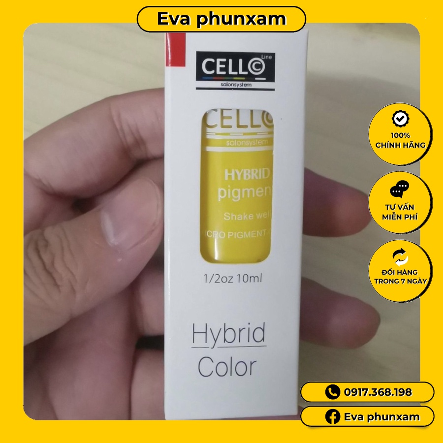 Mực khử thâm vàng chanh Cello