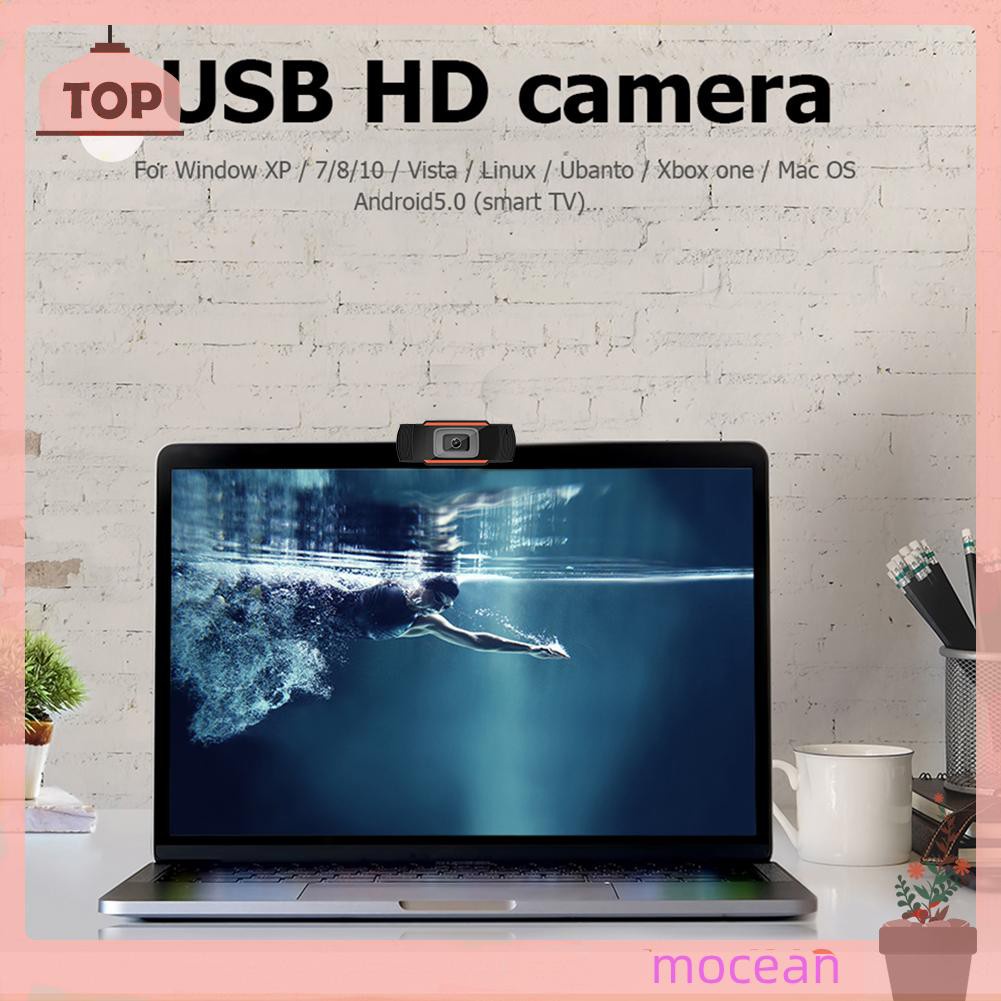 Webcam Mocean 1080p Hd Tích Hợp Micro Tiện Dụng Cho Máy Tính