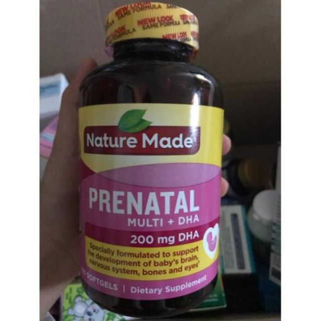 Vitamin tổng hợp Prenatal Multi + DHA cho mẹ 150 viên