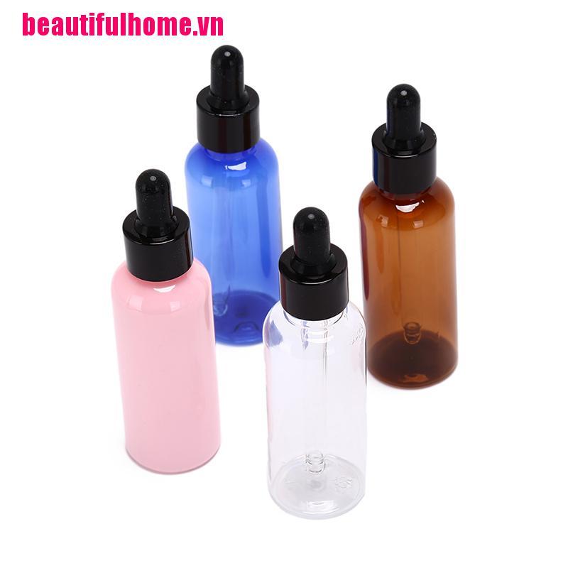 (Hàng Mới Về) Lọ Rỗng Đựng Tinh Dầu Nhỏ Gọn 50ml