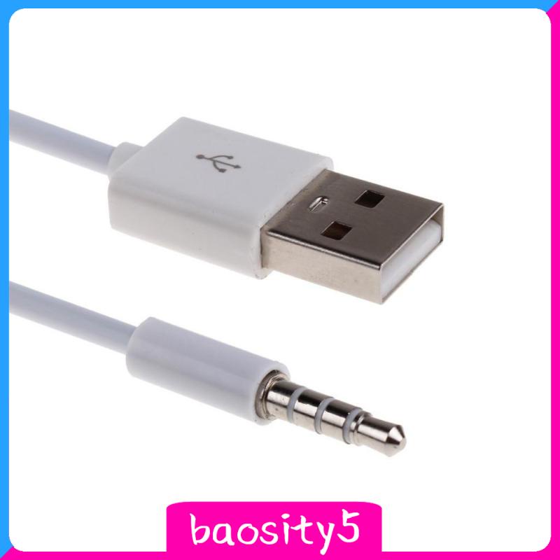 Cáp Chuyển Đổi Âm Thanh 3.5mm Aux Sang Usb 2.0 Cho Xe Hơi Ipod