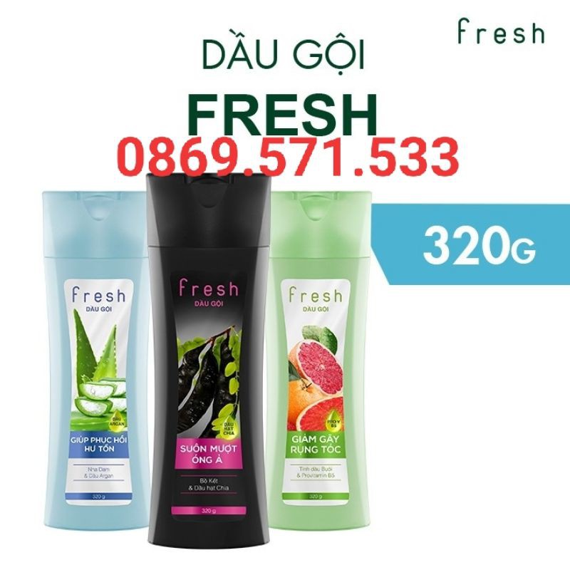 Dầu gội fresh 320g