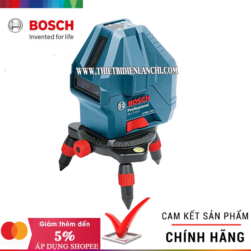 Máy cân mực Laser Bosch-GLL 3-15X - Bosch-GLL 3-15X