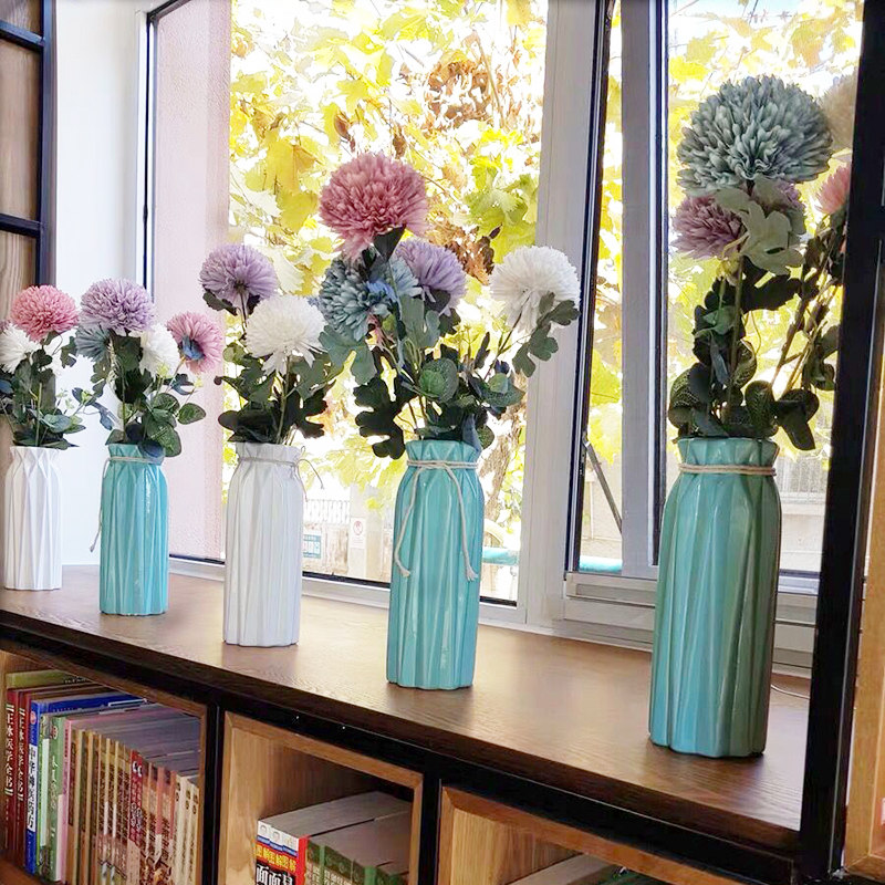 1 Head Artificial Pink Dandelion Flower Ball, Home Fake Flower Wall, Wedding Decoration, Celebration Flower,