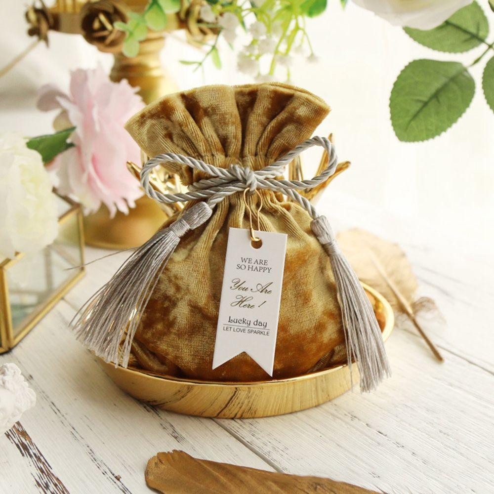 Túi Quà Elsworth 3 Kích Cỡ|Túi Dây Rút Đựng Kẹo Cưới / Sinh Nhật / Tắm Cho Bé