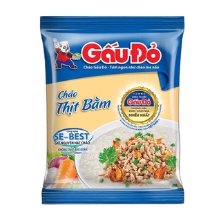 Cháo gấu đỏ thịt bằm / gà 50g
