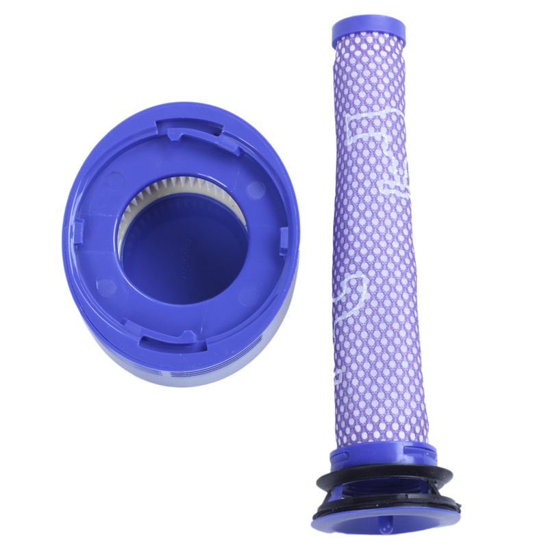Bộ 2 Bộ Lọc Thay Thế Cho Máy Hút Bụi Dyson V8 Pre-Filter # Dy-96566101 Post-Filter Dy-78749601