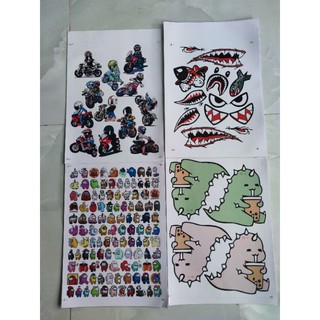 Sticker dán xe máy