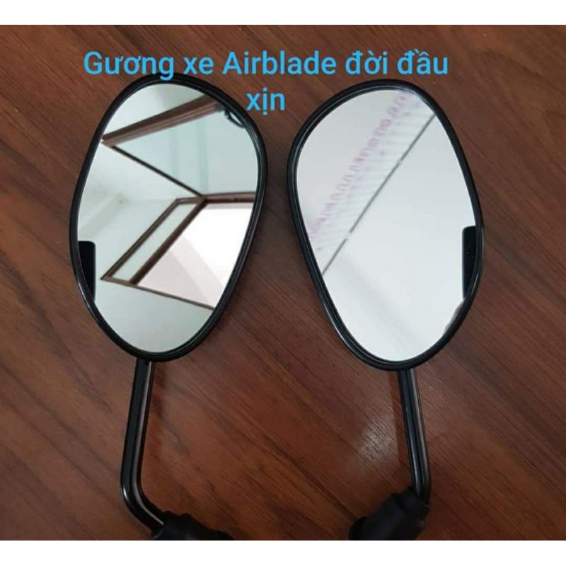 cặp kính gương chiếu hậu xe Airblade đời đầu zin honda