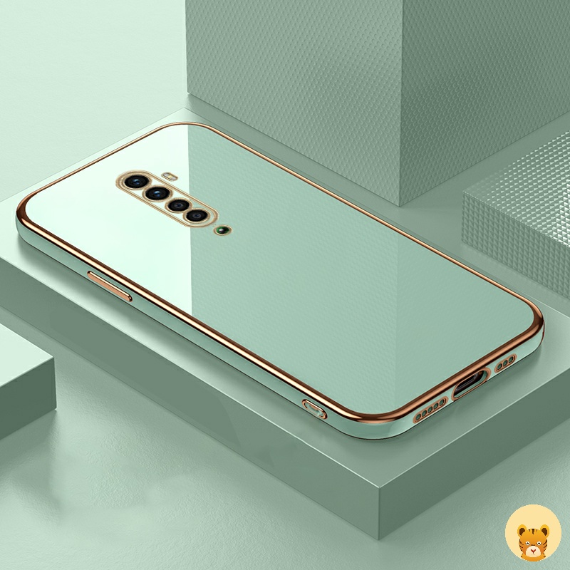 Ốp Điện Thoại Mạ Điện 7 Màu Sang Trọng Đơn Giản Dành Cho Oppo Reno 2Z 2F Reno 2