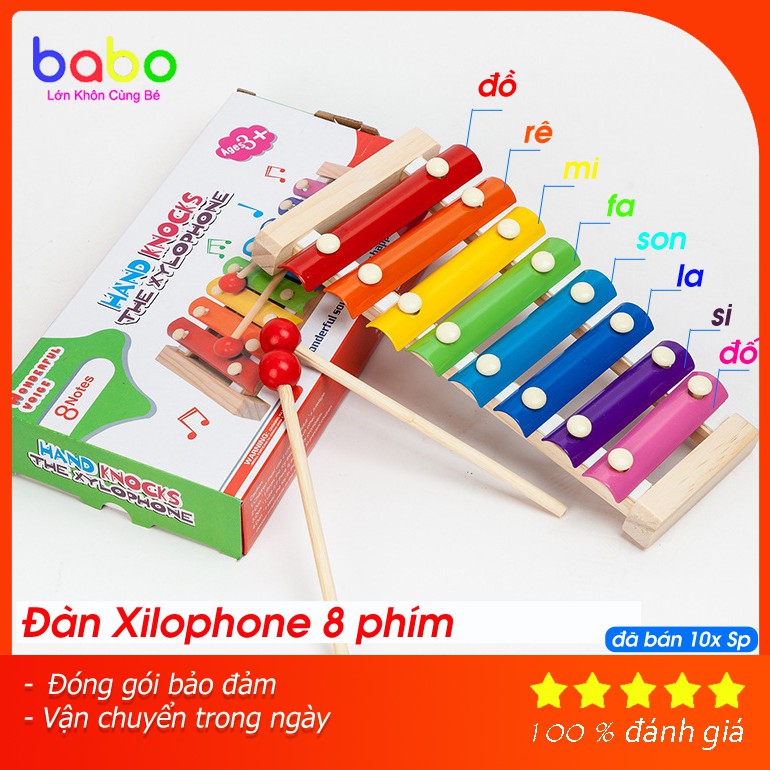 Đàn Gõ Xylophone 8 Thanh Cho Bé - TG67