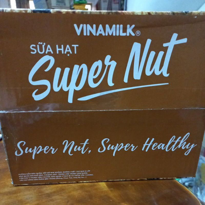 Thùng sữa hạt Super Nut vinamilk 9 loại hạt