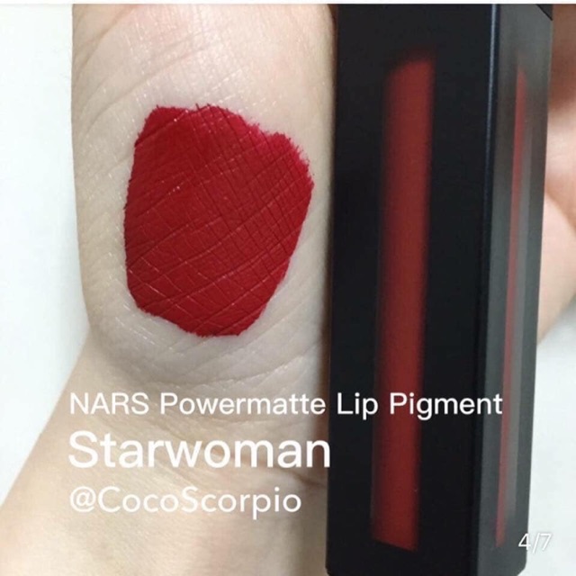 Son NARS Powermatte Lip Pigment - Starwoman đỏ lạnh | BigBuy360 - bigbuy360.vn