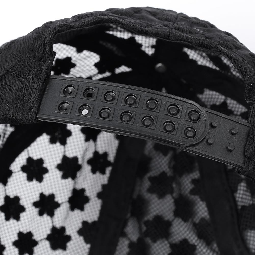 Mũ Lưỡi Trai Phối Ren Lưới Phong Cách Hiphop Cho Nữ