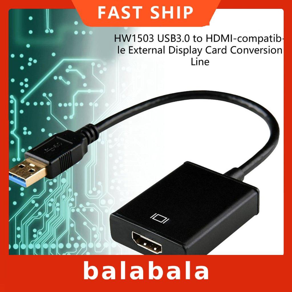 Cáp chuyển đổi 1080P Usb 3.0 sang HDMI chuyên dụng cho thẻ video | BigBuy360 - bigbuy360.vn