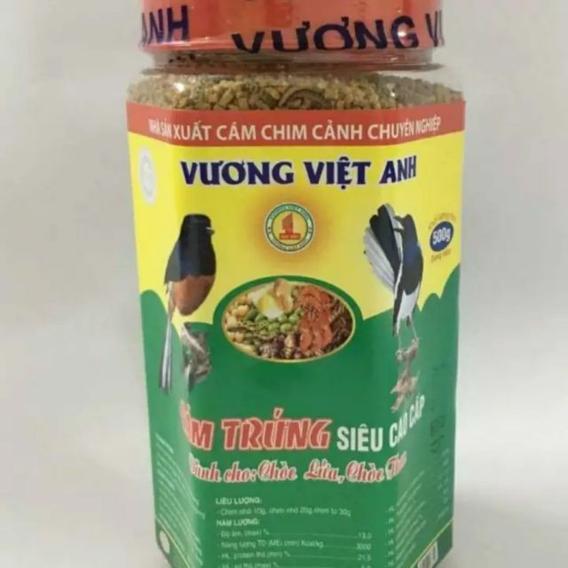 Cám trứng siêu cao cấp cho Chòe lửa - Chòe than