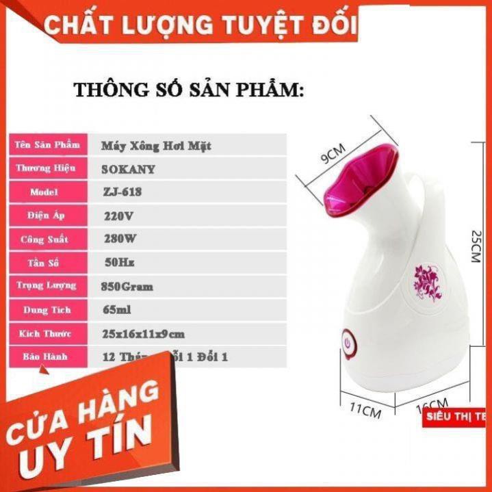 [HÀNG LOẠI 1 - GIÁ SẬP SÀN] Máy Xông Hơi Làm Đẹp Da Mặt Tại Nhà Sokany Chính Hãng