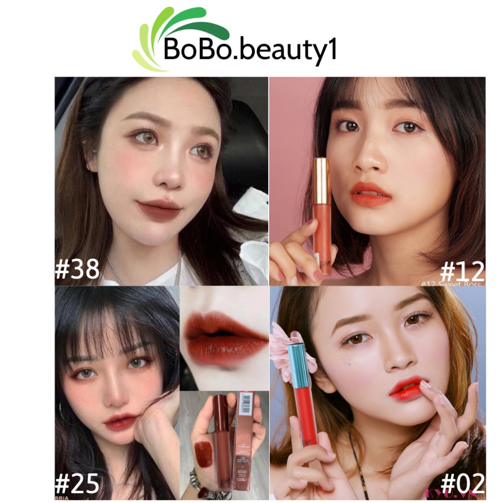 Son kem lì Bbia không trôi chính hãng Hàn Quốc Last Velvet Lip Tint Version 3 ( 4 màu ) 5g