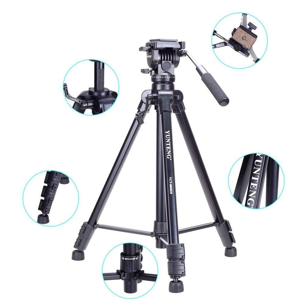 Chân máy ảnh Tripod Yunteng VCT-880