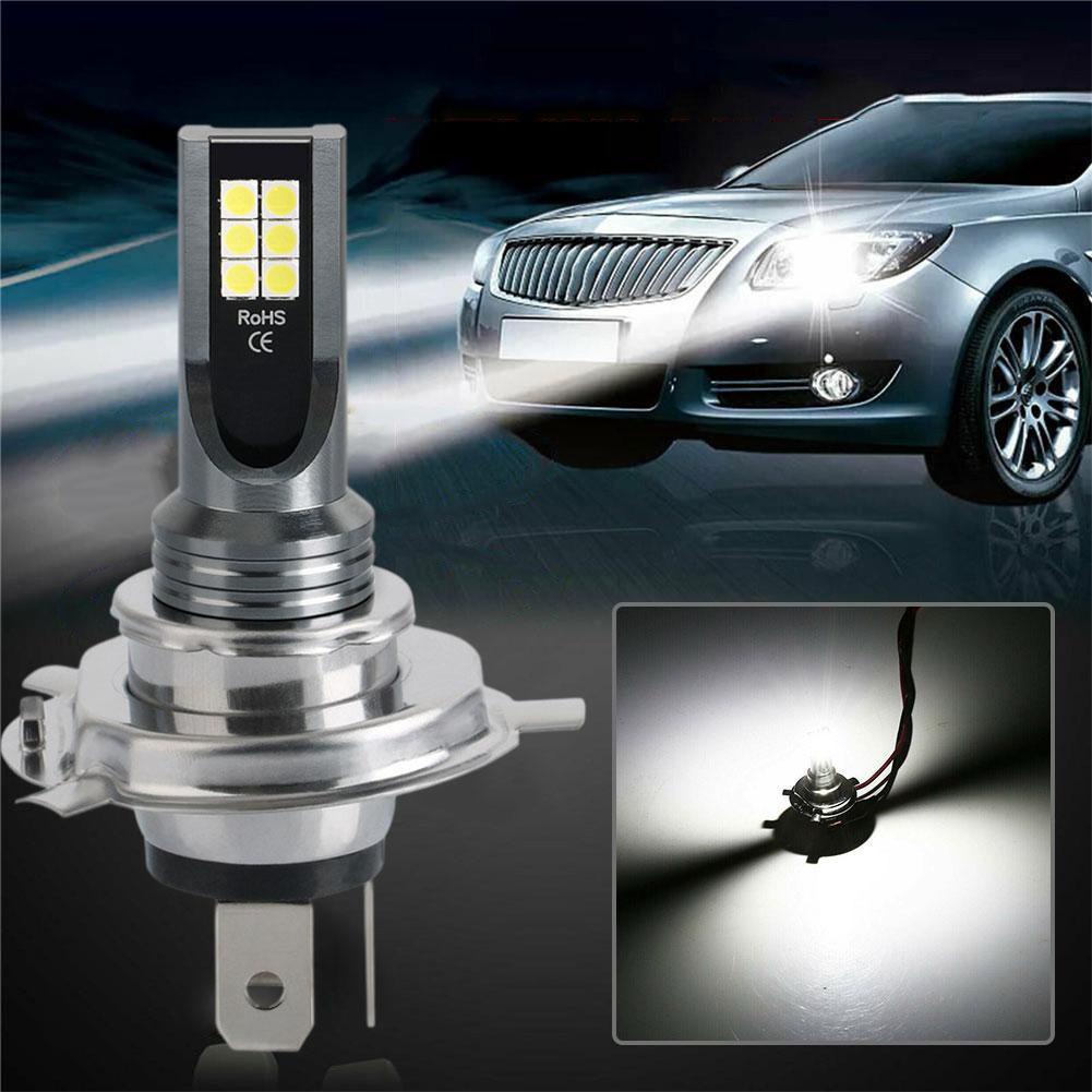 Đèn Pha Chống Sương Mù 3030-12LED DC12V-24V 24W H7H4 T2T1 Cho Xe Hơi