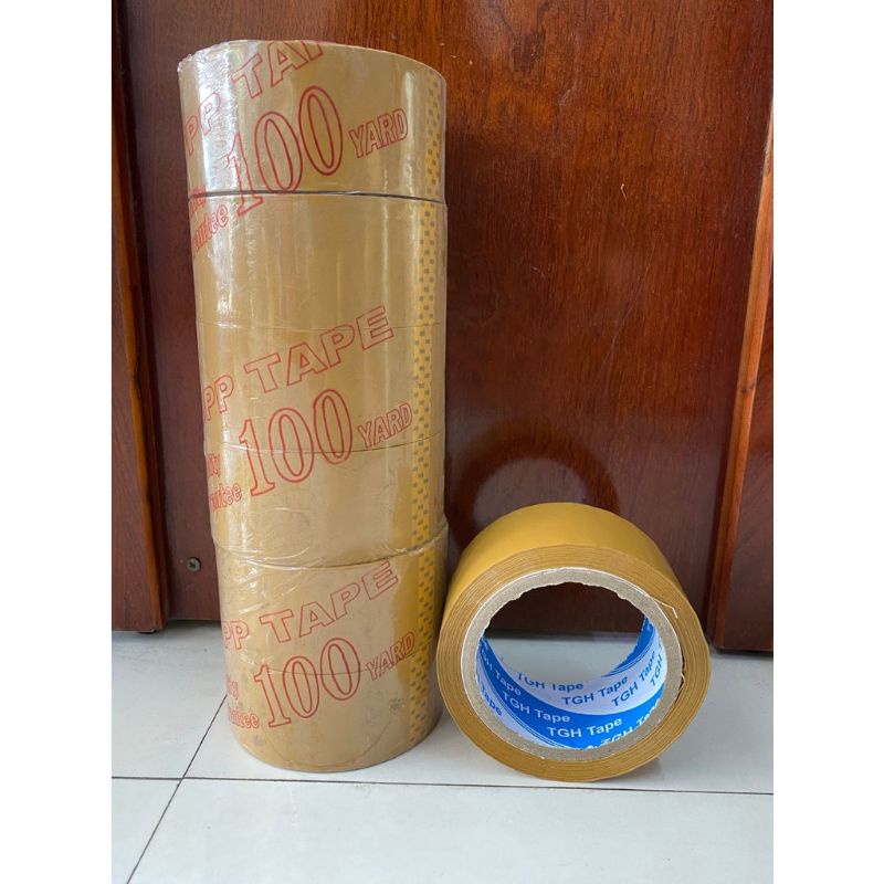Băng keo đục và loại trong dáng thùng hàng 2Y