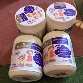Bio Island Lysine Starter For Kids - Bột Lysine tăng chiều cao