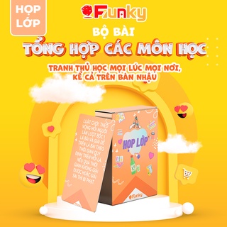 Bộ Bài “Họp Lớp” Môn “Tổng Hợp Các Môn Học” 7Funky. Drinking Game Ôn Bài Trên Bàn Nhậu Vui Quên Lối Về