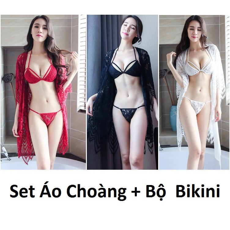 Set váy ngủ ren sexy - Váy ngủ gợi cảm CM140