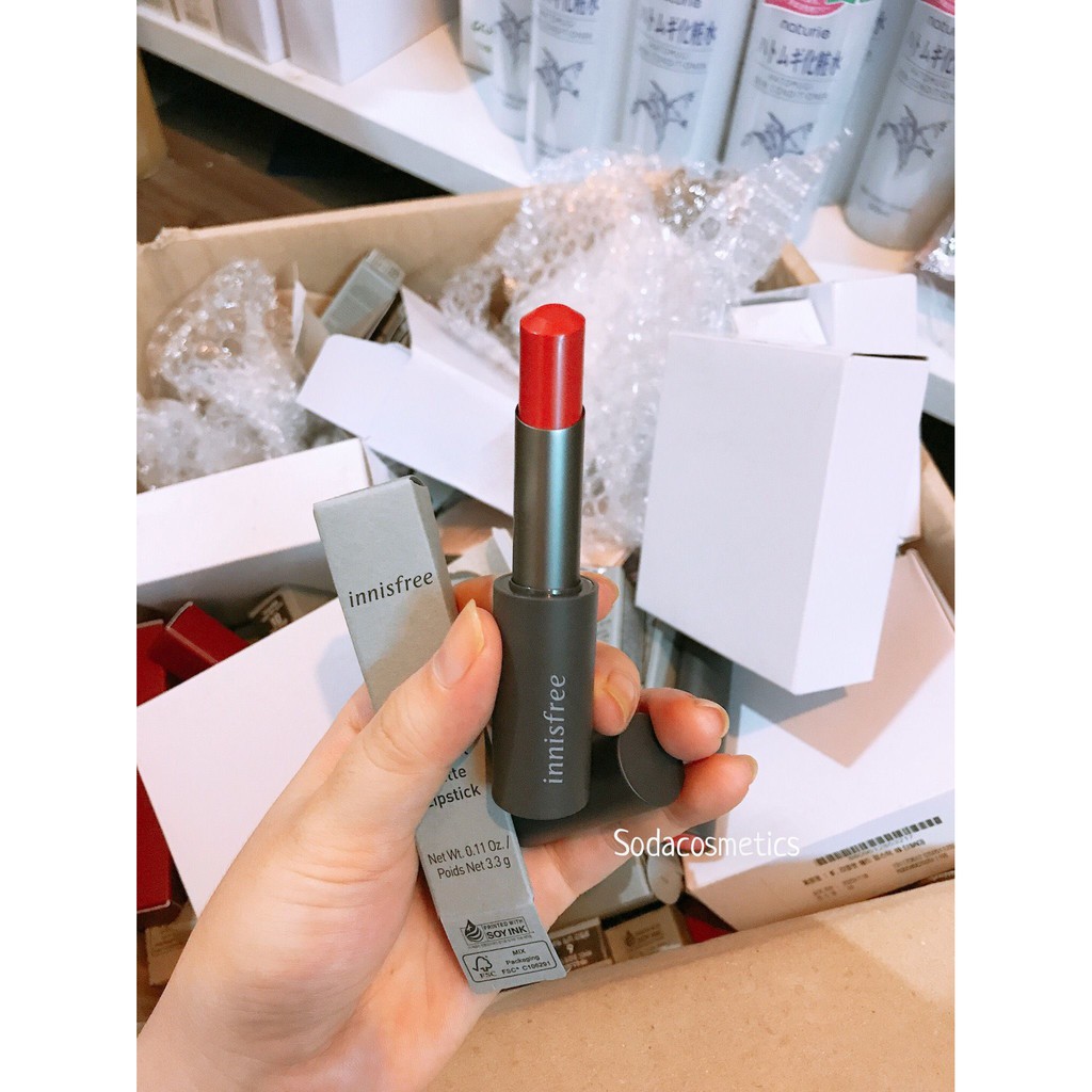 Son Thỏi Lì Innisfree Real Fit Matte Lipstick