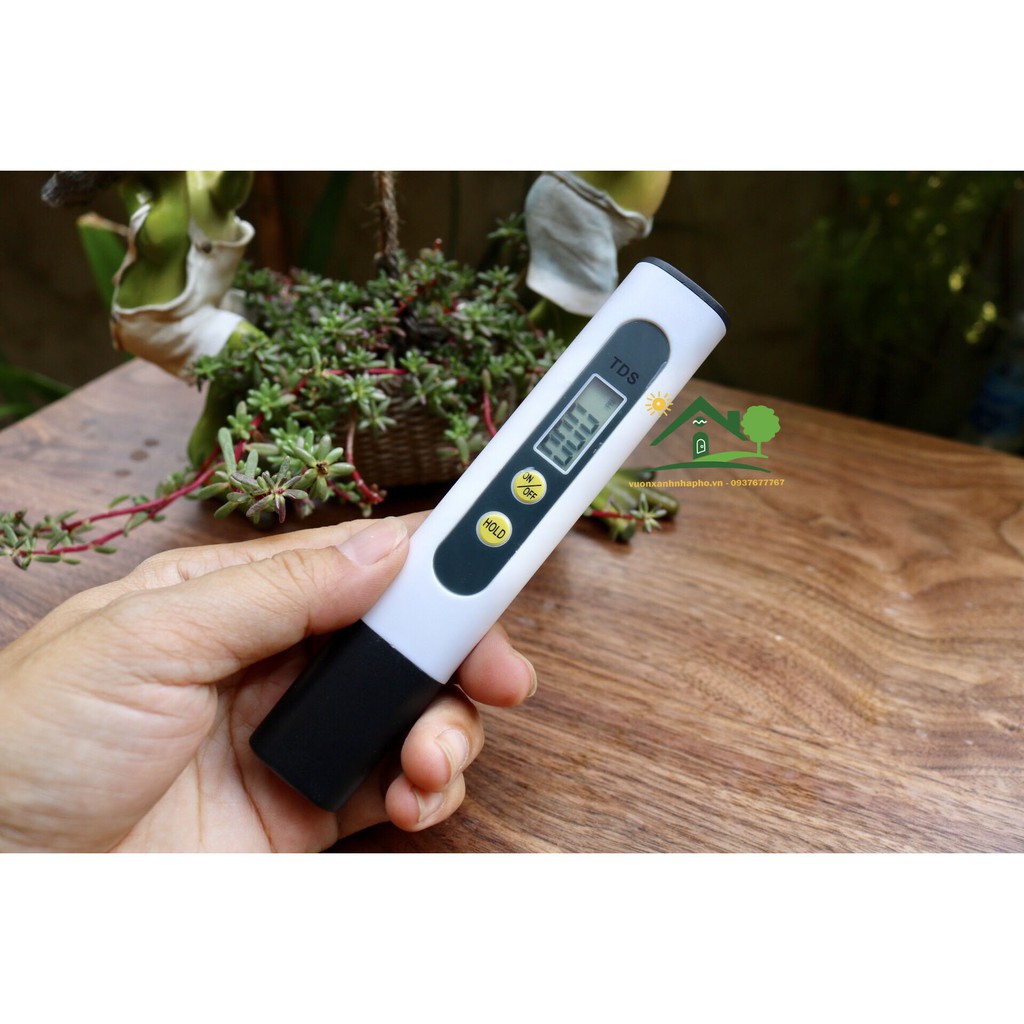 BÚT THỬ NƯỚC TDS meter M2 dành cho máy lọc nước | Đo nước chồng rau thủy sinh