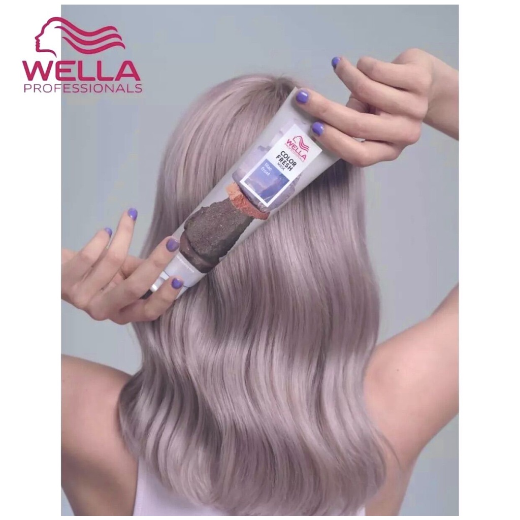 Màu tím khói - Lilac Frost - Mặt Nạ Dưỡng Bổ Sung Hạt Màu Wella Color Fresh Mask 150ml