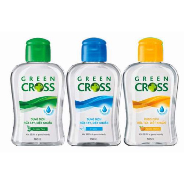 Nước Rửa Tay Green Cross 100ml