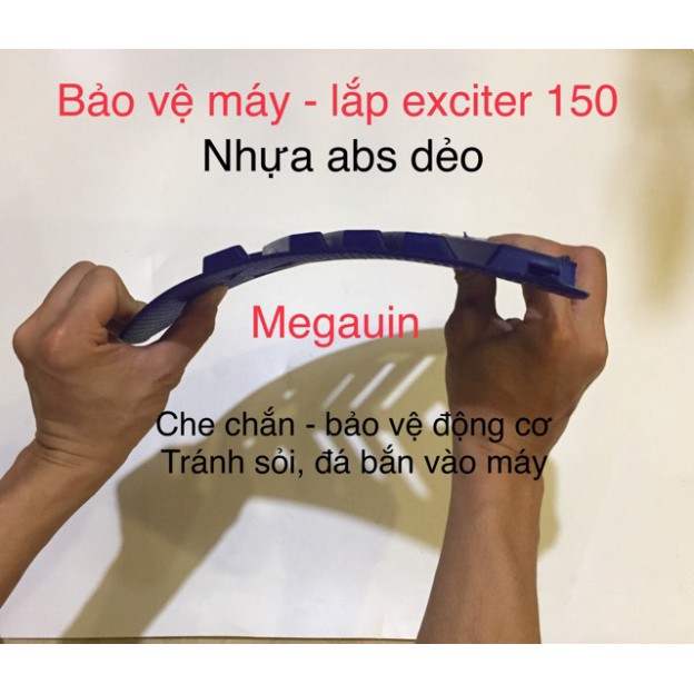 [Mã LIFEAUMAY giảm 10% tối đa 30k đơn 150k] Tam giác chắn bùn Exciter 150 / Exciter 135 bảo vệ động cơ máy