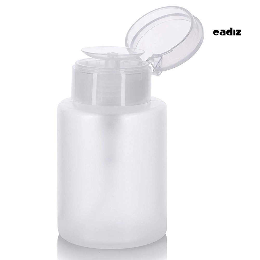 [Hàng mới về] Chai đựng dung dịch tẩy sơn móng bằng nhựa dung tích 60ml tiện dụng