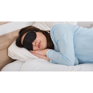 Miếng che mắt khi ngủ màu đen