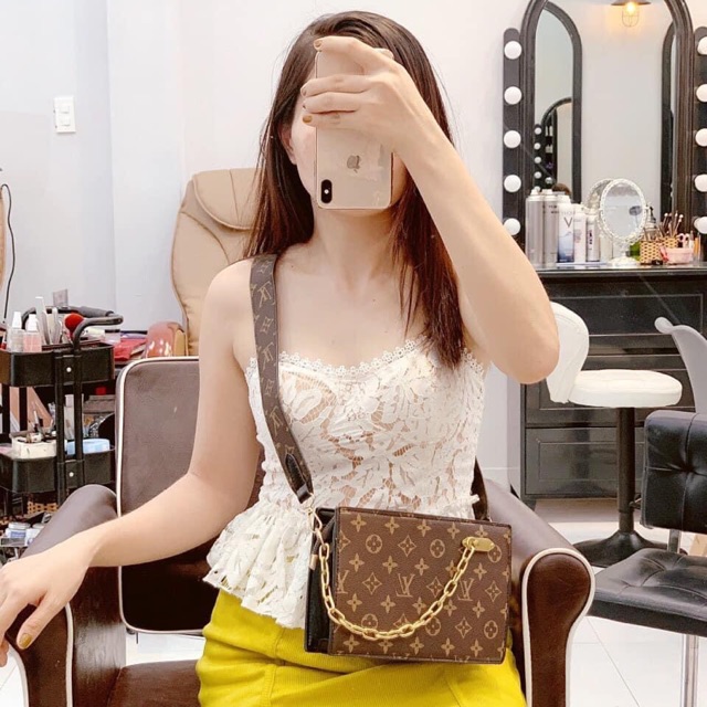 [ ẢNH CHỤP THẬT] Túi lv xích