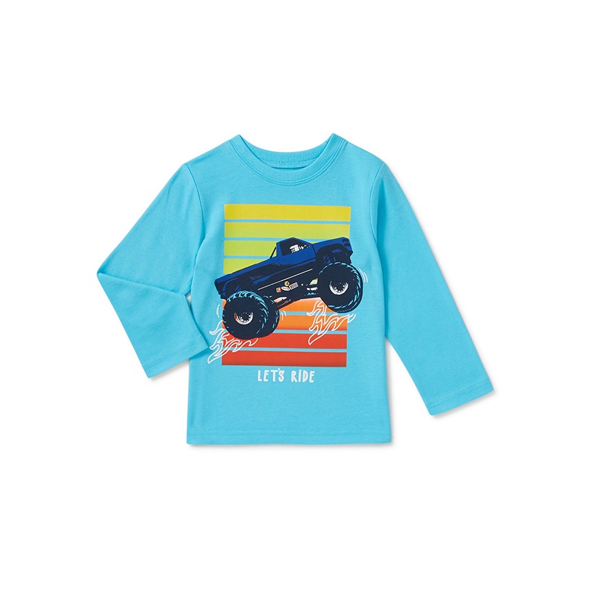 Áo thun Tay Dài bé trai/gái hàng VNXK chất vải mềm mát cho bé 1-5 tuổi