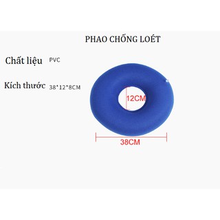 Phao chống loét mông bơm hơi