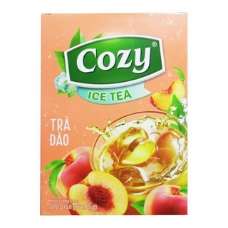 Trà hoà tan Cozy Đào 18 gói/hộp