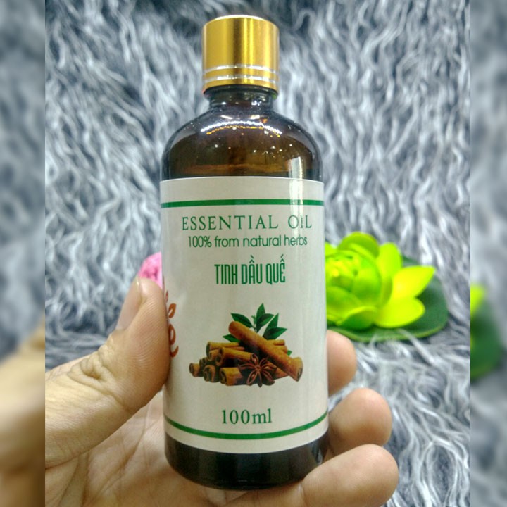 [COMBO 2 LỌ 100ML] Tinh Dầu Quế VIDAME - Hàng Chính Hãng, Được chiết xuất 100% từ vỏ quế, lá quế tự nhiên