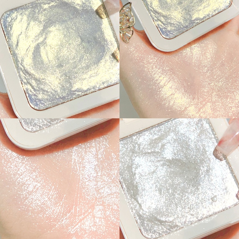 Bảng phấn bắt sáng XIXI 4 màu tông nhũ kim tuyến trang điểm mặt | BigBuy360 - bigbuy360.vn