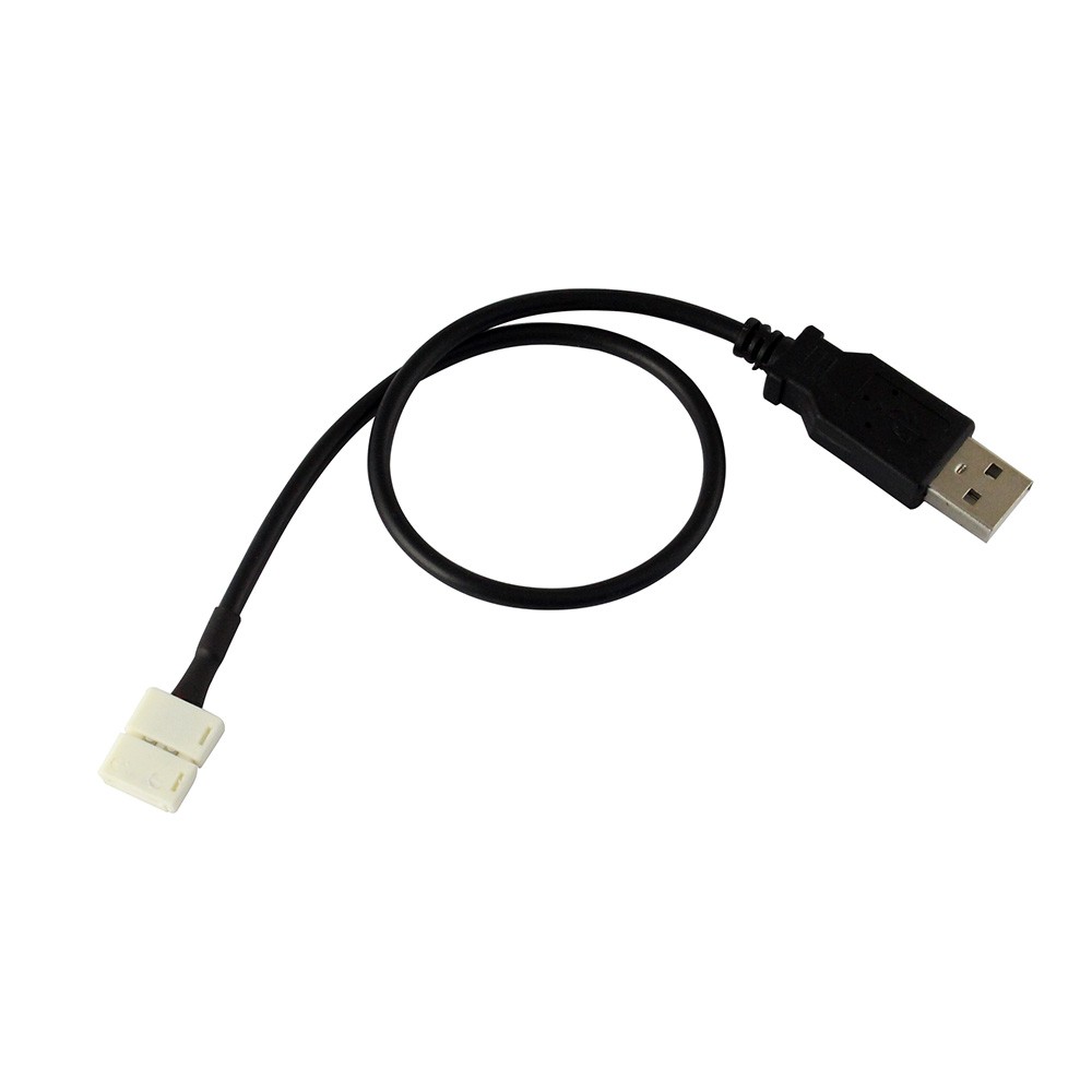 Kẹp Nối Đèn Led Chuyển Đổi Cổng Usb Sang 2 Pin 8mm Pcb 180mm