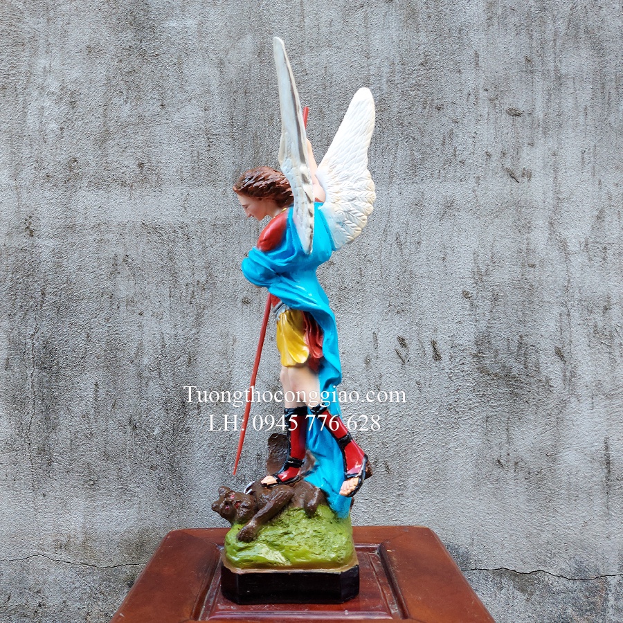 Tượng Thánh Thiên Thần Michael 50cm composite