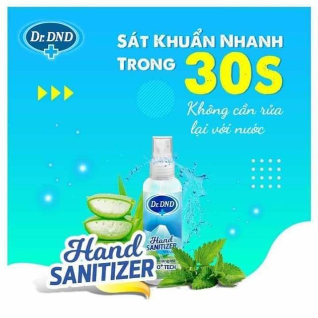 Gel Rửa Tay Khô DR.DND Vitamin E 500ml