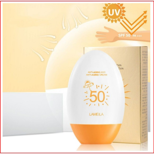Kem Chống Nắng Chống tia UV Lameila SPF 50 PA+++ nâng tone da
