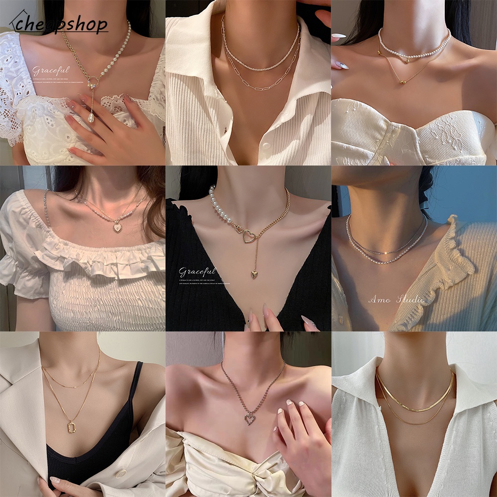 iF YOU Vòng cổ tùy chọn kiểu dáng thiết kế thời trang cho nữ