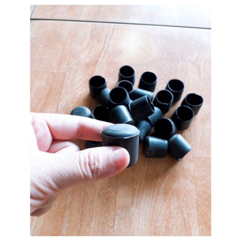 Bộ 10 chụp ngoài, chân đế cao su, nút bịt chân bàn ghế ống , phi 16-19-22-25-32