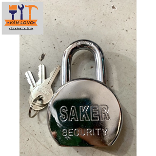 Ổ KHOÁ TREO BẤM CỬA - CỔNG SAKER 3 CHÌA ( Bộ bằng đồng Rin ) Chống mưa rỉ sét