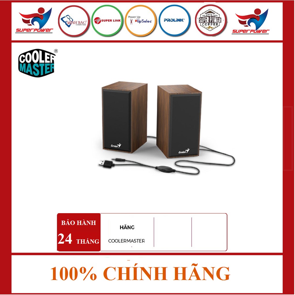 Loa Genius 2.0 SP-HF180 (Vân gỗ) - Hàng chính hãng